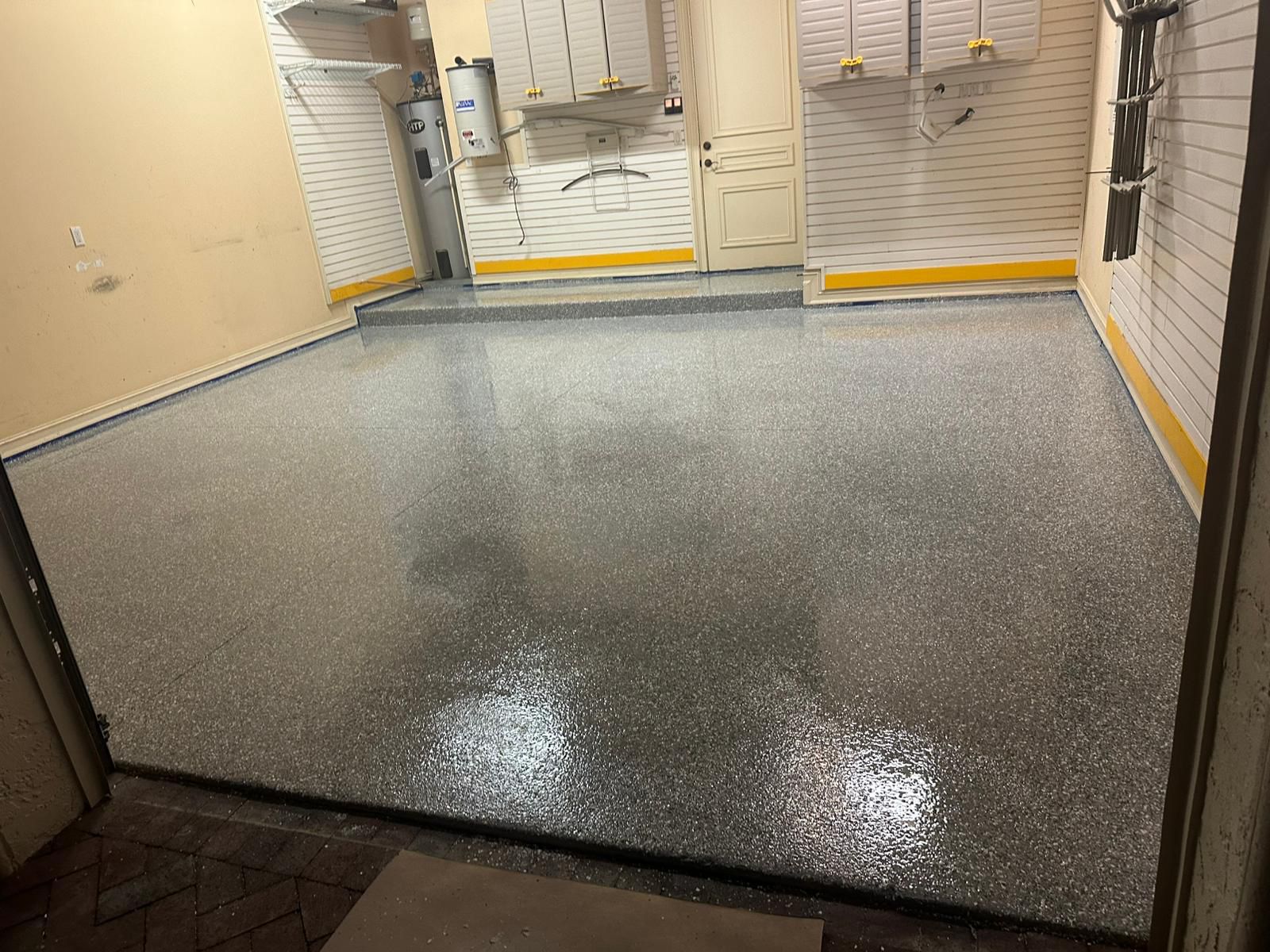 Epoxy garage floor coating