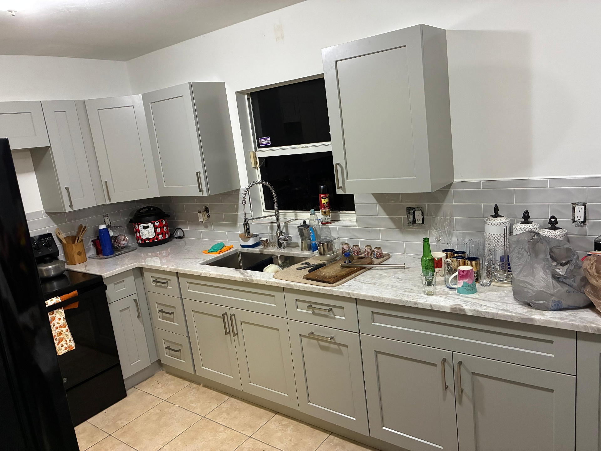 Completed kitchen remodel in Naples FL